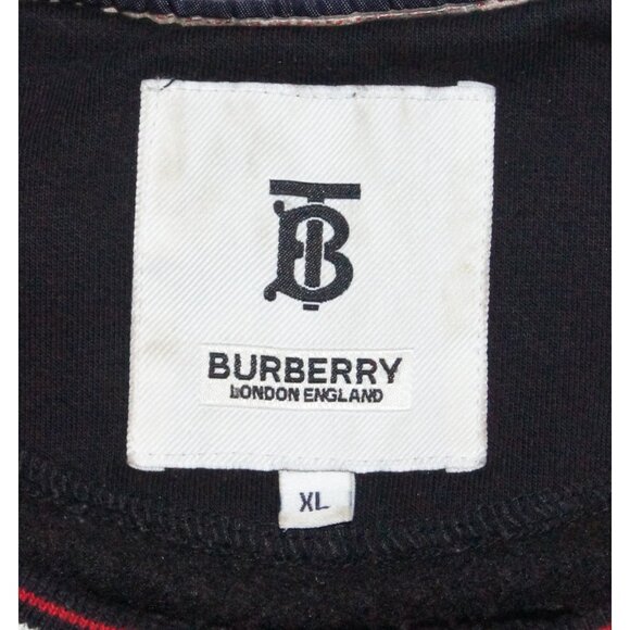 Burberry crewneck embroidered logo - Picture 6 of 9